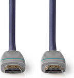Bandridge BVL2102 Ultra High-speed Hdmi™-kabel Met Ethernet Hdmi-connector - Hdmi-connector 2,0 M Blauw - afbeelding 2