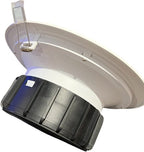 Downlighter LED Eco-Getic Helena 19,5 w / 25 w 3000 K / 4000 K 1860 / 2500 lumen doorsnede zaaggat 20 cm - afbeelding 2