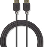 High Speed met Ethernet | HDMI™ Connector | HDMI™ Connector | | | m | | | Antraciet | - afbeelding 49