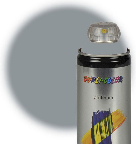 Dupli-Color platinum zijdemat lak RAL 7001 zilvergrijs - 400 ml. - afbeelding 3