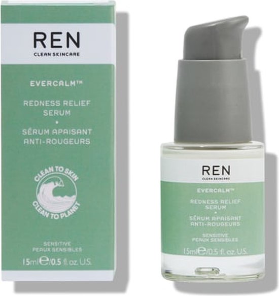 REN- Evercalm - Redness relief serum travel size 15 ml - afbeelding 1