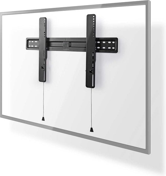 Nedis Kantelbare TV-Muurbeugel - 37-70 " - Maximaal schermgewicht: 35 kg - Kantelbaar: -12 ° - Minimale muurafstand: 30 mm - Staal - Zwart - afbeelding 2