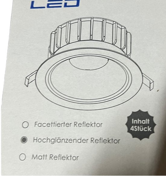 ECO-GETIC LED Downlighter zaaggat 15 cm 10 w / 16 w 3000K / 4000K - afbeelding 9