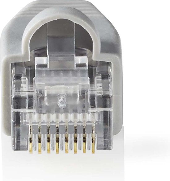 Nedis RJ45-Connector - Male - Solid UTP CAT6 - Recht - Verguld - 10 Stuks - PVC - Grijs - Doos - afbeelding 12