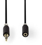 Nedis Stereo-Audiokabel - 3,5 Male - 3,5 Female - Verguld - m - Rond - Antraciet - Doos - afbeelding 16
