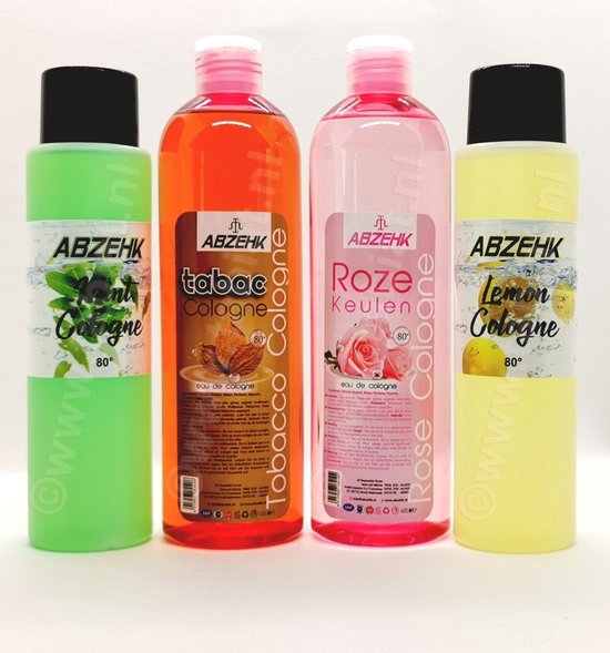 Abzehk Eau de Cologne Lemon - 250ml - afbeelding 4