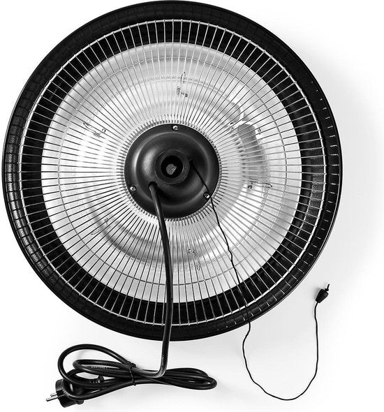 Nedis Patio Verwarmer - 1500 W - 1 Warmte Stand - Omvalpreventie - IP34 - Zwart - afbeelding 7