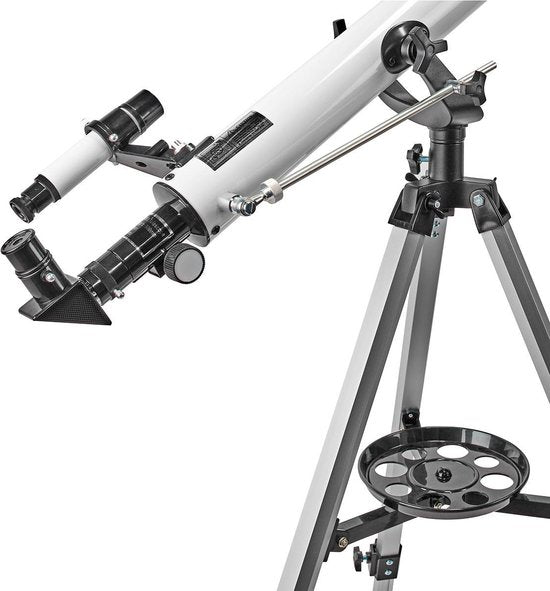 Nedis Telescoop - Diafragma: 50 mm - Brandpuntsafstand: 600 mm - Finderscope: 5 x 24 - Maximale werkhoogte: 125 cm - Tripod - Wit / Zwart - afbeelding 16