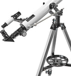 Nedis Telescoop - Diafragma: 50 mm - Brandpuntsafstand: 600 mm - Finderscope: 5 x 24 - Maximale werkhoogte: 125 cm - Tripod - Wit / Zwart - afbeelding 16