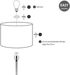 Home Sweet Home - Moderne tafellamp voet Gomez voor lampenkap - chroom - 12.5/12.5/39cm - gemaakt van Metaal - geschikt voor E27 LED lichtbron - - afbeelding 7