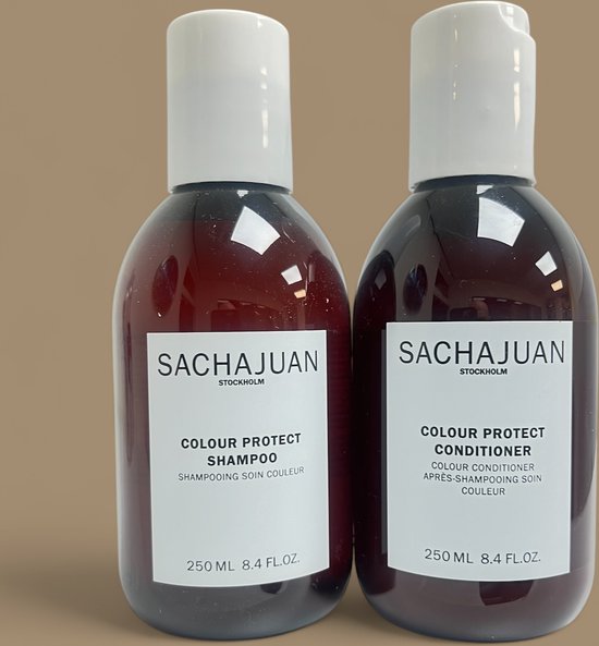 SACHAJUAN Colour Protect Set Shampoo + Conditioner 2 x 250 ml Geschenkset SALE !! - afbeelding 4