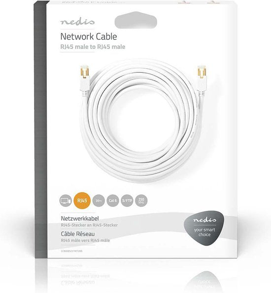 Nedis CAT6-kabel - RJ45 Male - RJ45 Male - m - Rond - LSZH - afbeelding 3