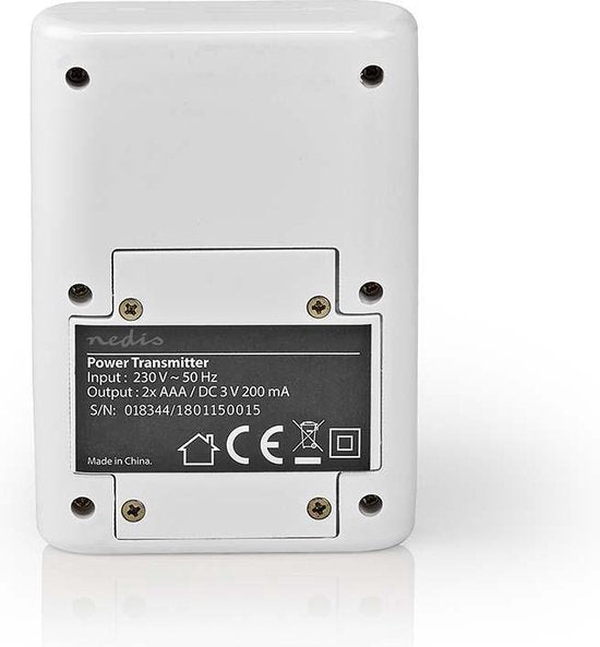 Nedis Weerstation - Binnen & Buiten - Radiogestuurde klok - Inclusief draadloze weersensor - Weersvoorspelling - Barometer - Tijdweergave - LCD met Achtergrondverlichting - Wekkerfunctie - afbeelding 11