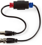CCTV-Aardlus-Isolator - Female / Male - 75 Ohm - PVC - Zwart - afbeelding 3