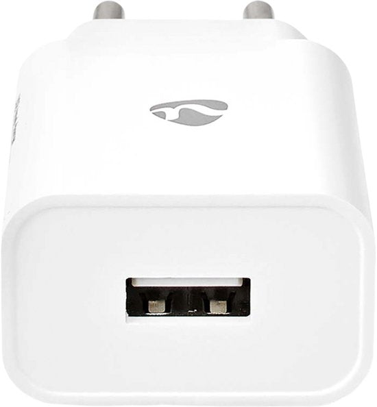 Nedis Oplader - 12 W - 1x 2.4 A - Outputs: 1 - USB-A - Geen Kabel Inbegrepen - Single Voltage Output - Wit - afbeelding 11