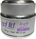 EzFlow Nagelgel Gel It! Bright White it! LED / UV 56 gr - afbeelding 1
