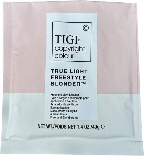 Tigi copyright colour True Light Freestyle Blondor 40g x 5 - afbeelding 2