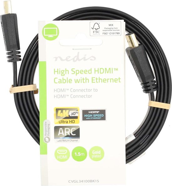 | HDMI™ Connector | HDMI™ Connector | | | | | | Zwart | - afbeelding 20
