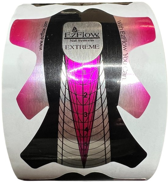 Ezflow Nail Systems Nagelsjabloon Extreme 500 stuks - afbeelding 1