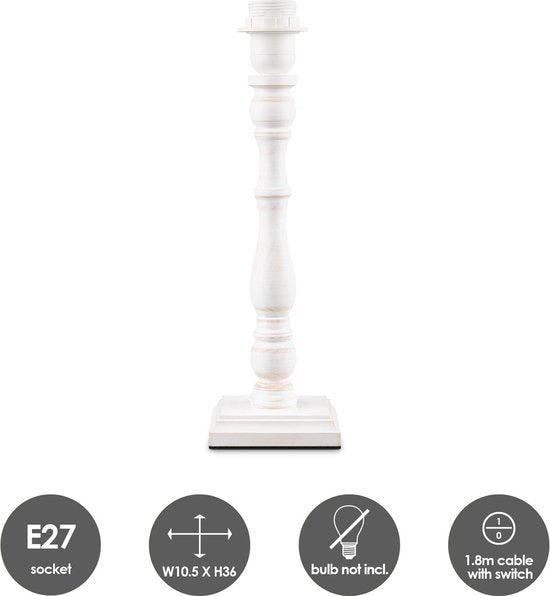 Home sweet home tafellamp voet Femme rond - afbeelding 14