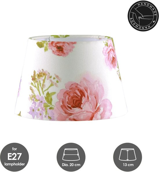 Home Sweet Home - Lampenkap Flowers - Bloemenmotief - E27 - afbeelding 20