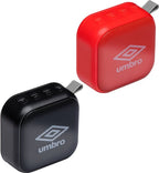 Umbro Mini Speaker - Draadloos - Met Lus - 400mAh - Zwart/ Rood - afbeelding 5