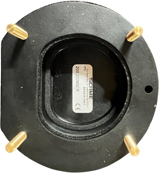 Scame Opbouw Cover voor Laadpaal , Type 2 Wandcontactdoos Klepje, EV klep, 200.23260CR met Rubber , Boutjes en sticker voor diversen laadpalen - afbeelding 8