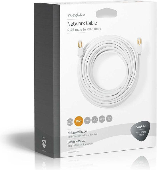 Nedis CAT6-kabel - RJ45 Male - RJ45 Male - m - Rond - LSZH - afbeelding 5