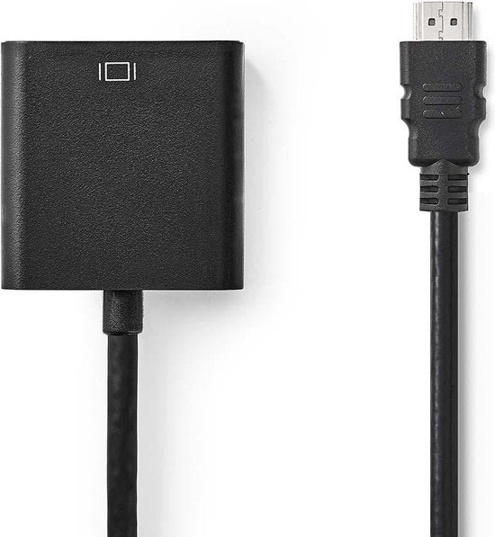 Nedis HDMI naar VGA + 3,5mm adapter - zwart - 0,20 meter - afbeelding 20