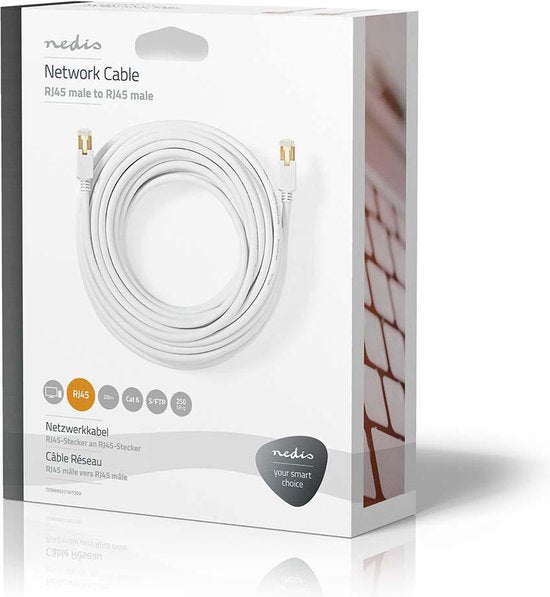 Nedis CAT6-kabel - RJ45 Male - RJ45 Male - m - Rond - LSZH - afbeelding 4
