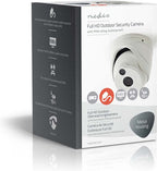 Nedis CCTV-Beveiligingscamera - Full HD 1080p - Nachtzicht: 15 m - Netvoeding - 1/3" CMOS - Kijkhoek: 82 ° - Lens: 3.6 mm - ABS - Wit / Zwart - afbeelding 7