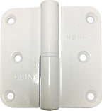Set 2 stuks Argenta Aluminium Paumelle Scharnier Rechts (DIN) 80 x 80 RAL 9010 - afbeelding 1