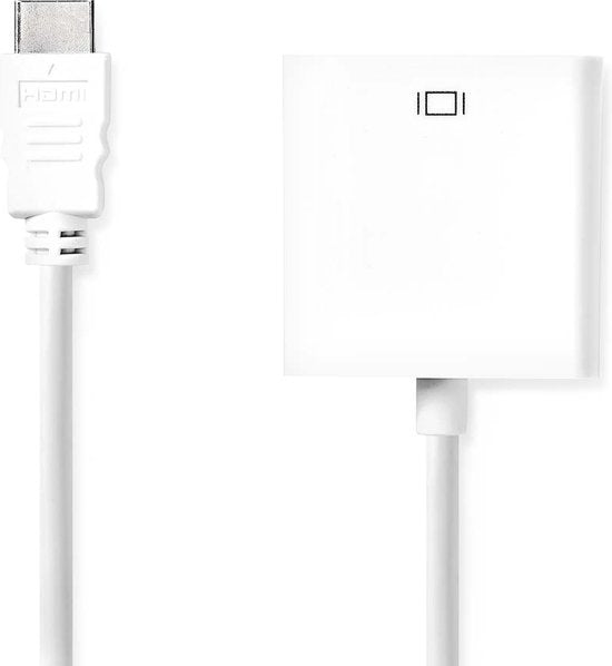 Nedis HDMI naar VGA + 3,5mm adapter - zwart - 0,20 meter - afbeelding 3