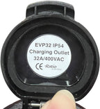 Ratio Electric Charging Outlet IP54 32A / 400VAC Veerklep Rond - afbeelding 4