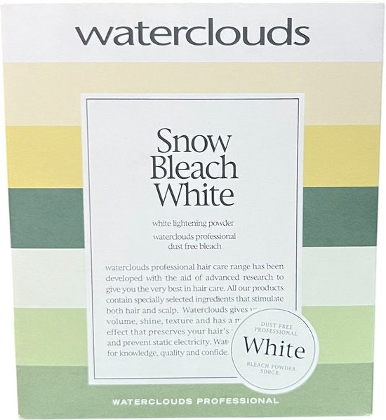 Waterclouds Snow Bleach White Lightening Powder - 500 G - afbeelding 1