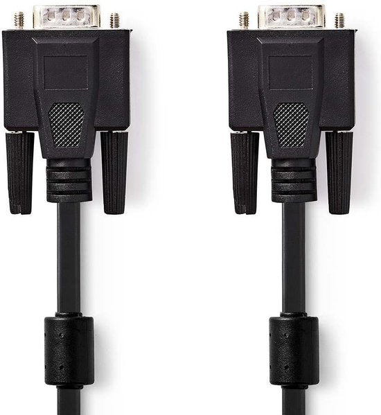 VGA-kabel | VGA male  -  VGA male | m | Zwart - afbeelding 4