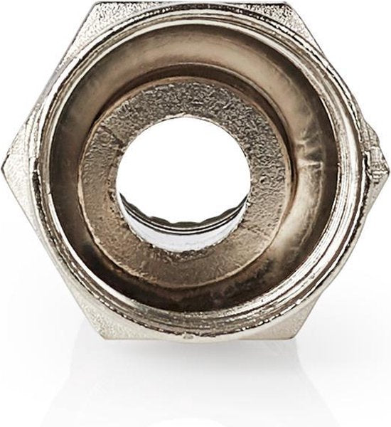 F-connector | Mannelijk | Voor 6,8mm-coaxkabels | 25 stuks | Metaal - afbeelding 3