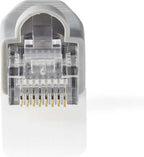 Nedis RJ45-Connector - Male - Solid UTP CAT6 - Recht - Verguld - 10 Stuks - PVC - Grijs - Doos - afbeelding 9
