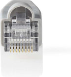 Nedis RJ45-Connector - Male - Solid UTP CAT6 - Recht - Verguld - 10 Stuks - PVC - Grijs - Doos - afbeelding 10