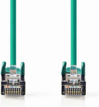 CAT6 Netwerkkabel - RJ45 Male - RJ45 Male - S/FTP - 10.0 m - Rond - LSZH - Groen - Polybag - afbeelding 10