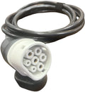 Dekra / Intramco EV Laadkabel met open eind 5 meter 1 Fase 32 A Type 2 - afbeelding 1