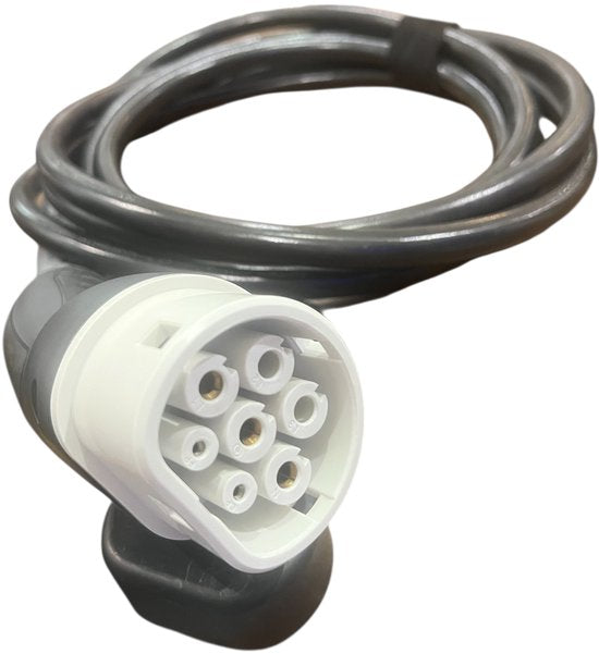 Dekra / Intramco EV Laadkabel met open eind 5 meter 1 Fase 32 A Type 2 - afbeelding 1