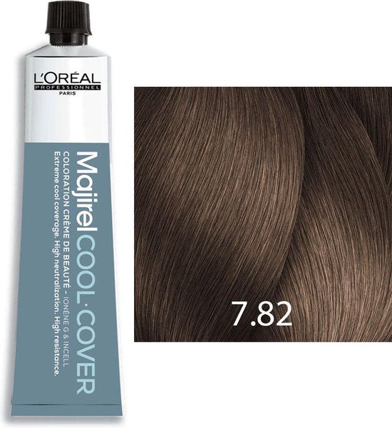 L'Oréal Professionnel - Haarverf - Majirel - Cool Cover - 50ML - 7.82 - afbeelding 6