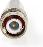 BNC-connector | Mannelijk | Voor 5,0mm-coaxkabels | 25 stuks | Metaal - afbeelding 10