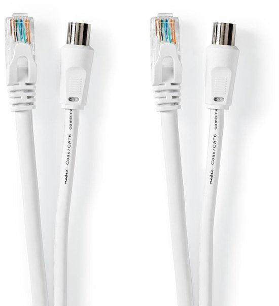Nedis Coax- / Cat6-combinatiekabel Met Connectoren M - afbeelding 12