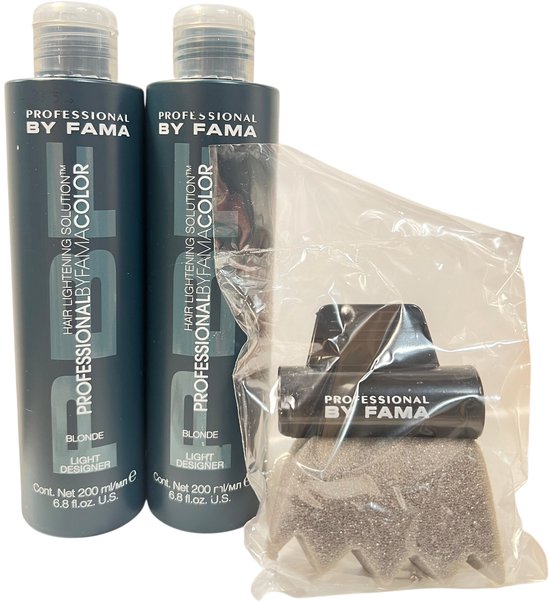 Professional By Fama Color Blonde Light Designer Kit 2x 200ml - afbeelding 1