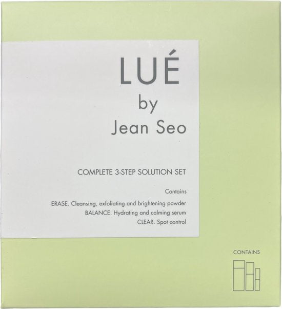 LUÉ by Jean Seo Skin Solution Set - Gezichtsverzorging set - Een set die in drie stappen zorgt voor een gezonde, gladde en stralende huid - afbeelding 1