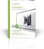 Nedis Draai- en Kantelbare TV-Muurbeugel - 13 - 27 " - Maximaal schermgewicht: 15 kg - Kantelbaar - Draaibaar - Minimale muurafstand: 60 mm - Maximale muurafstand: 60 mm - 1 Draaipunt(en) - ABS / Staal - afbeelding 15