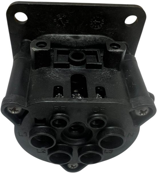 SCAME FLUSH-MOUNTING SOCKET 3P 32A LAADPAALONDERDEEL - afbeelding 10