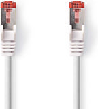 CAT6 Netwerkkabel - RJ45 Male - RJ45 Male - S/FTP - 1.50 m - Rond - LSZH - Wit - Envelop - afbeelding 3